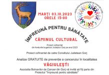 Analize gratuite de prevenție a cancerului, la Văgiulești