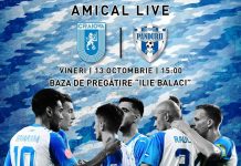 Craiova, amical cu Viitorul Pandurii