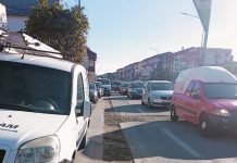 Firmă amendată după dezastrul lăsat pe o stradă din Târgu Jiu