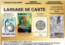 Evenimente culturale multiple, astăzi, la Motru