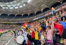 Galeria Cantus Mundi susține echipa națională a României la meciul România – Elveția