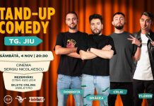 Spectacol de stand-up comedy, diseară, la Cinema „Sergiu Nicolaescu”