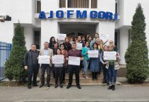 Continuă protestele la AJOFM Gorj! Mâine, grevă de avertisment
