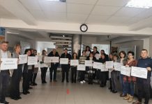 Continuă greva generală la AJOFM Gorj