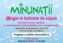 Spectacol de magie, sâmbătă, la Târgu Jiu