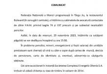 Târgu Jiu: Salariați și foști salariați ai CEO, o nouă întâlnire cu avocații