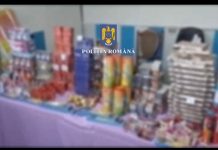 VIDEO: Sute de kilograme de articole pirotehnice, confiscate de polițiștii gorjeni