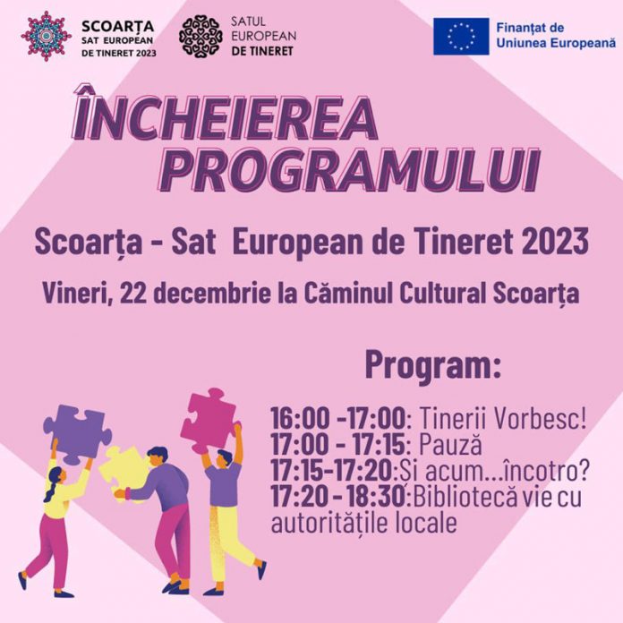 Comuna Scoarța aniversează un an de la titlul de Sat European de Tineret