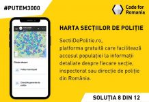 S-a lansat prima hartă a secțiilor de poliție din România