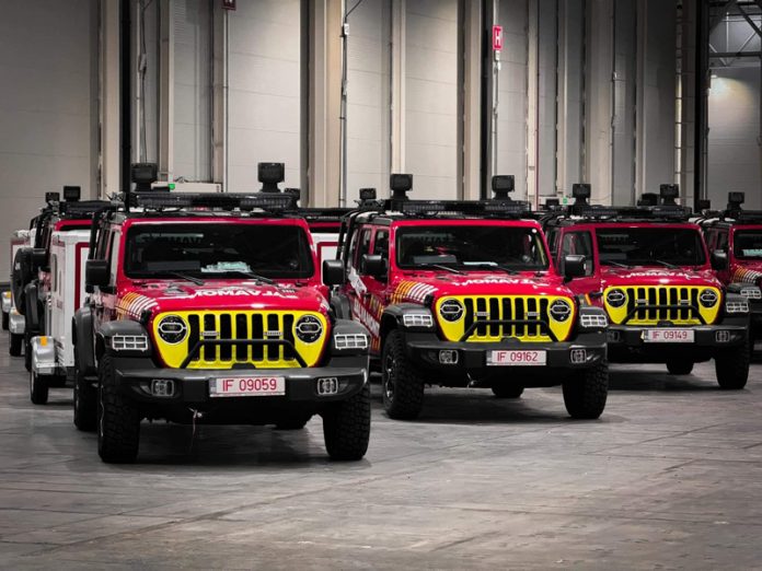 Salvatorii din Gorj au primit în dotare mașini de teren, necesare în misiunile dificile