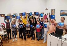 Atelier de pictură pentru elevi, la Muzeul Județean Gorj