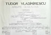 TUDOR VLADIMIRESCU – Arbore genealogic