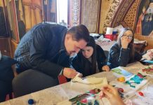 Ateliere de creație la biserica din Țicleni