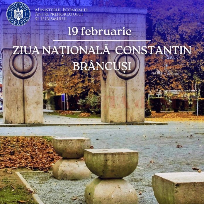 Ziua Națională Brâncuși, marcată în online de Ministerul Turismului