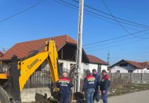 Echipele Aparegio fac debranșări pe trei străzi din Târgu Jiu