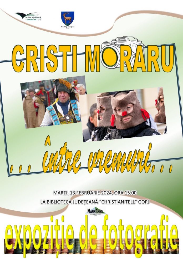 Expoziție de fotografie și lansare de carte, mâine, la Biblioteca Județeană Gorj