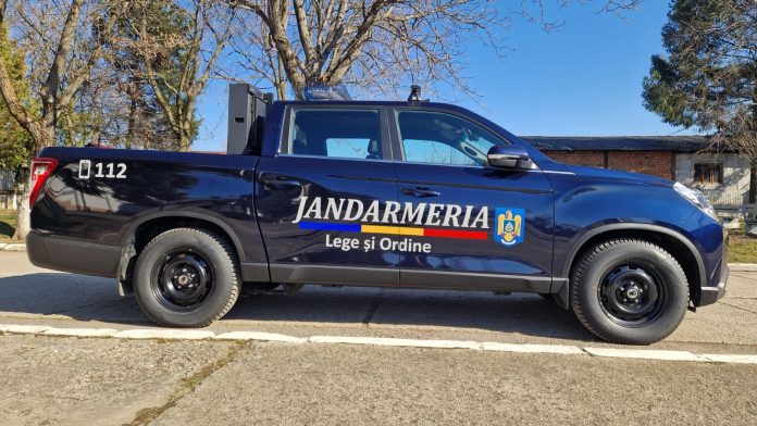 Jandarmeria Gorj, dotată cu o autospecială performantă
