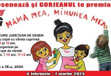Ultimele zile de înscrieri la concursul „MAMA mea, MINUNEA mea”, organizat de ,,Gorjeanul”