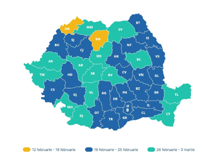 Vacanțele școlare în 2024