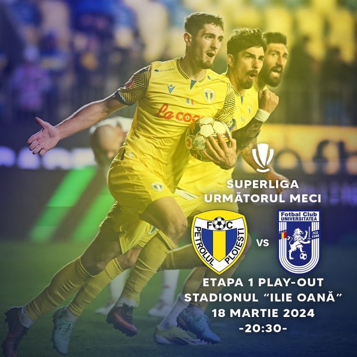 Petrolul – FCU Craiova, ora 20:30