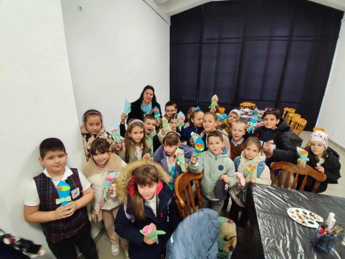 Zeci de copii, la atelierele derulate de Muzeul Județean Gorj