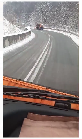 Un nou episod de iarnă la Rânca