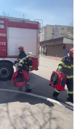 Incendiu la Spitalul din Rovinari, pacienți evacuați