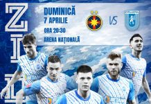 FCSB – Universitatea Craiova, ora 20:30