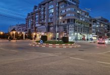 Târgu Jiu: Lucrări în sensul giratoriu din intersecția Victoriei cu Unirii