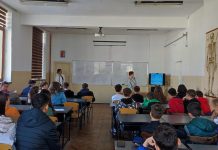 Elevii de la CNTV, la Apele Române, în „Săptămâna Verde”