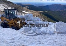 A început deszăpezirea pe Transalpina!