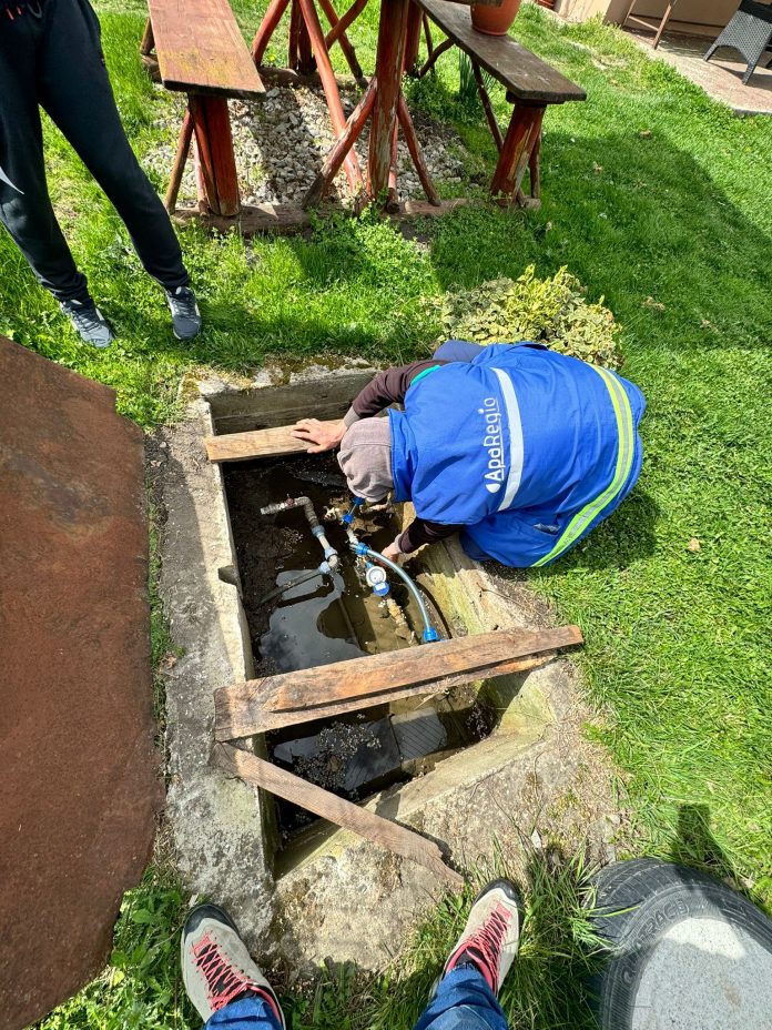 Aparegio: Acțiune de contorizare la Baia de Fier