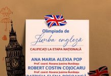 Elevi de la CNTV Târgu Jiu, calificați la faza națională a Olimpiadei de Limba Engleză