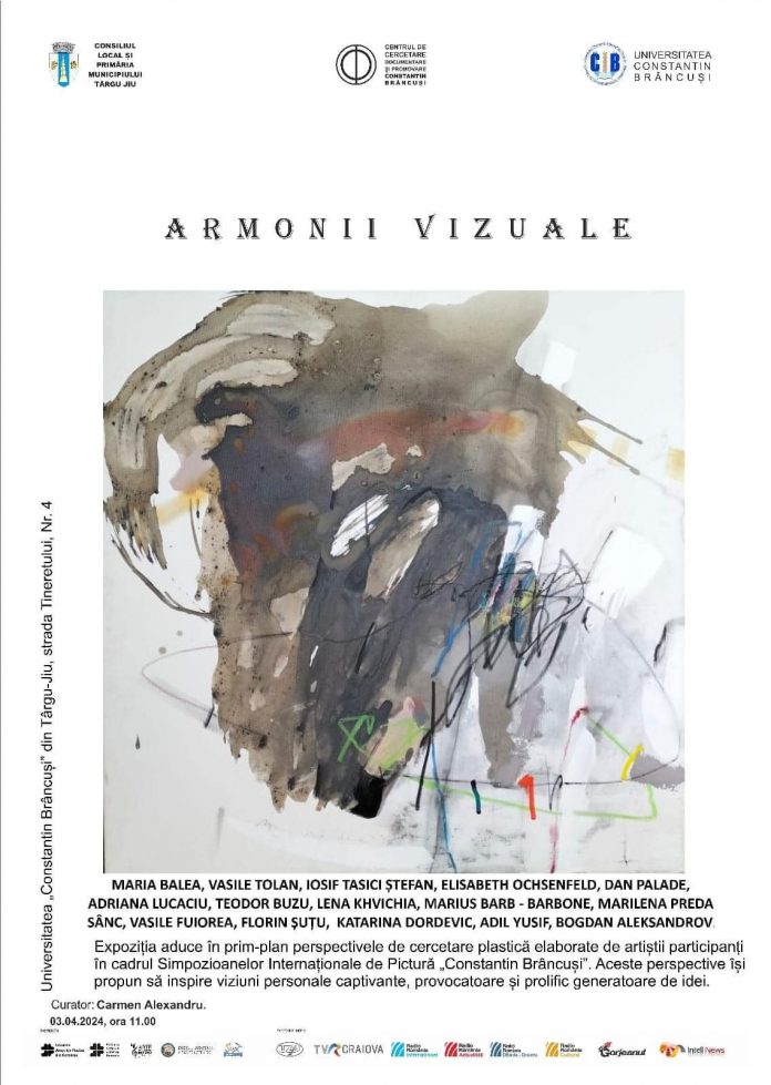 Vernisaj de artă plastică, la UCB Târgu Jiu