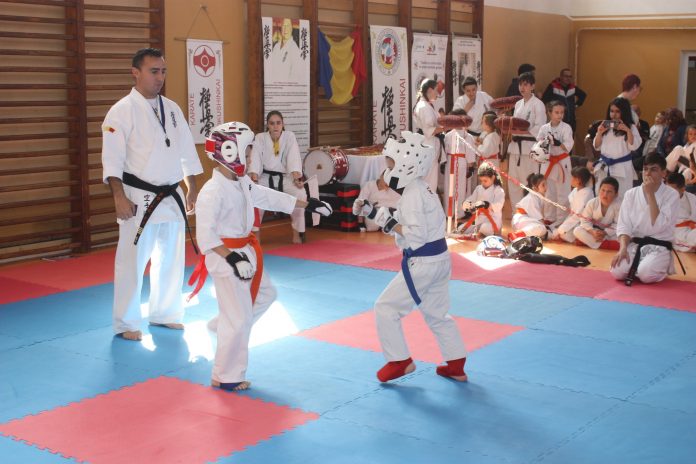 Participare numeroasă la Concursul Karate Kyokushin de la Târgu Jiu