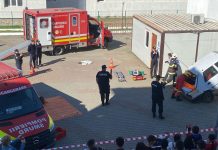 Exercițiu de descarcerare și prim-ajutor, la Liceul din Peștișani