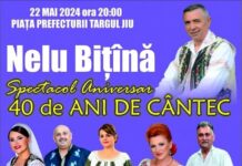 Spectacol folcloric în această seară la Târgu Jiu