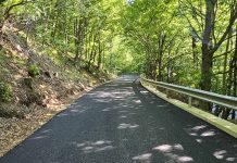 Lucrări în grafic pe Cheile Sohodolului