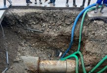 Avarie la conducta de apă de pe strada Ecaterina Teodoroiu!