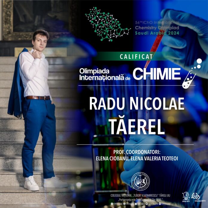 Elev din Gorj, calificat la Olimpiada Internațională de Chimie