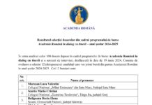 Primesc bursă din partea Academiei Române