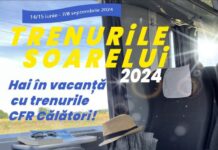 .Trenurile Soarelui încep să circule de pe 15 iunie