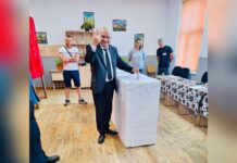 Primarul din Plopșoru a fost primul cetățean al comunei care a votat