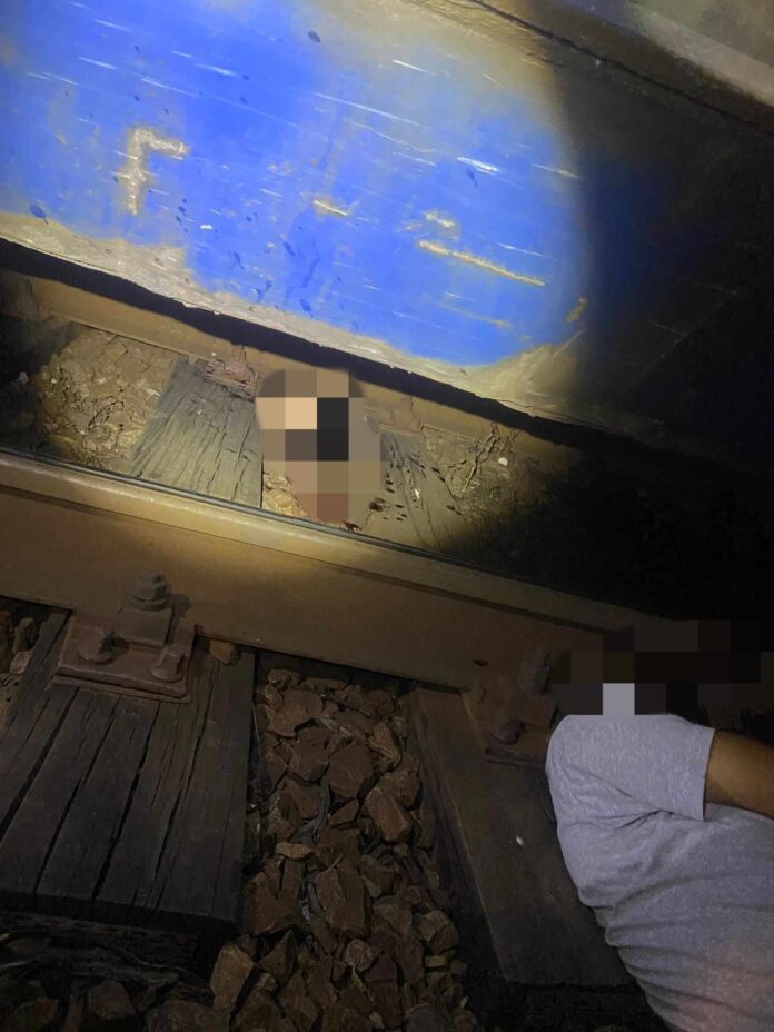 Tânărul care s-a aruncat în fața trenului era cel care furase BMW-ul din Bălești