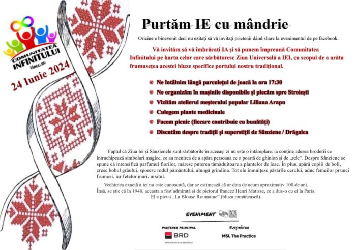 Ziua Universală a IEI, sărbătorită de Comunitatea Infinitului din Târgu Jiu