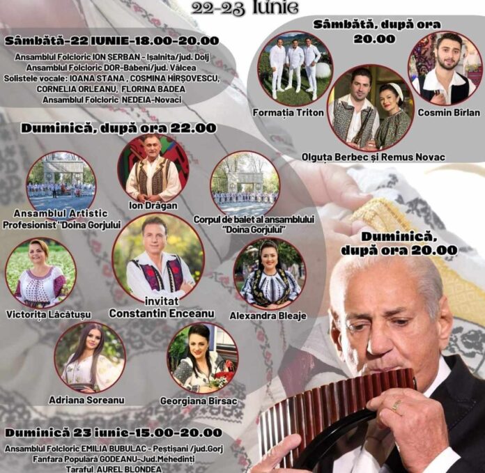 Peste 70 de meșteri populari, prezenți în acest weekend la Hobița