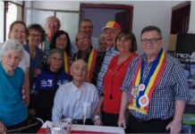 Colonelul (rtr.) Iulian GH. VODISLAV din Scoarța a fost sărbătorit de ANCERM Gorj și Primăria Scoarța