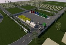 Centru de colectare deșeuri prin aport voluntar, la Bustuchin