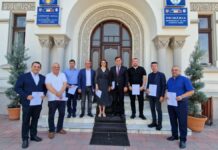 Și-au ridicat noile mandate de aleși locali