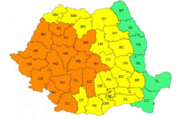 Cod portocaliu de furtuni